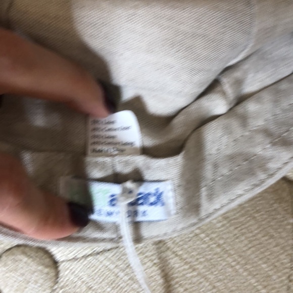 NWT HAT ATTACK Linen Earth Tones linen cap - Picture 6 of 7